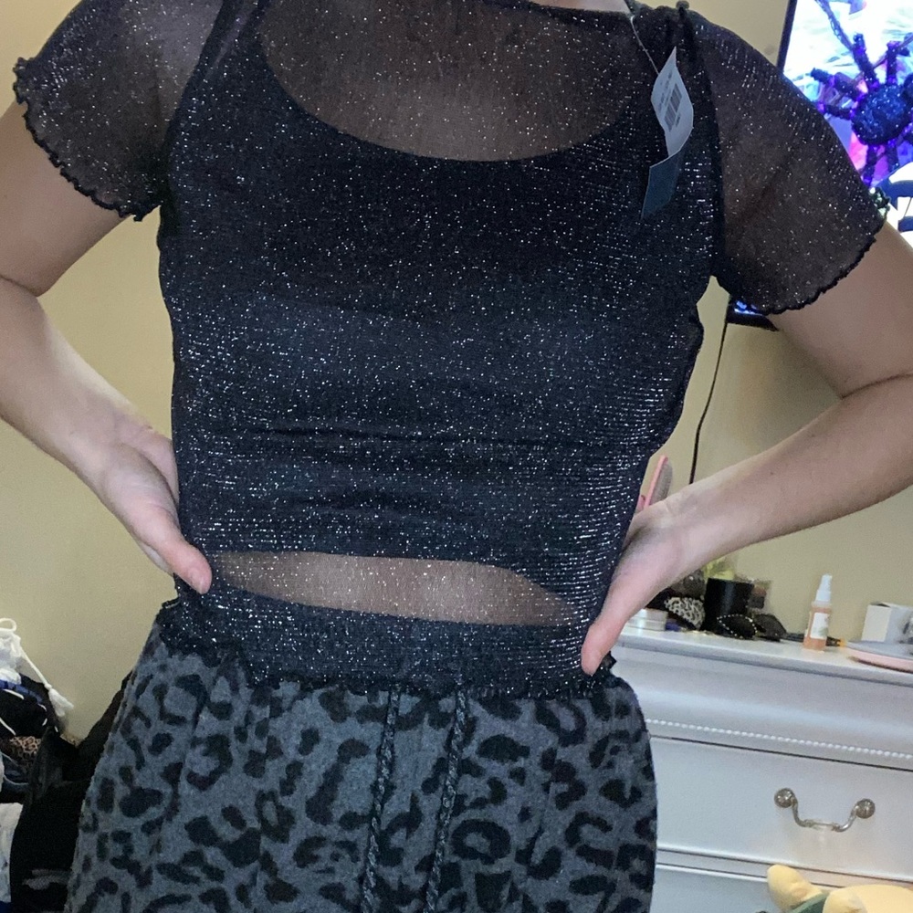 sparkly top